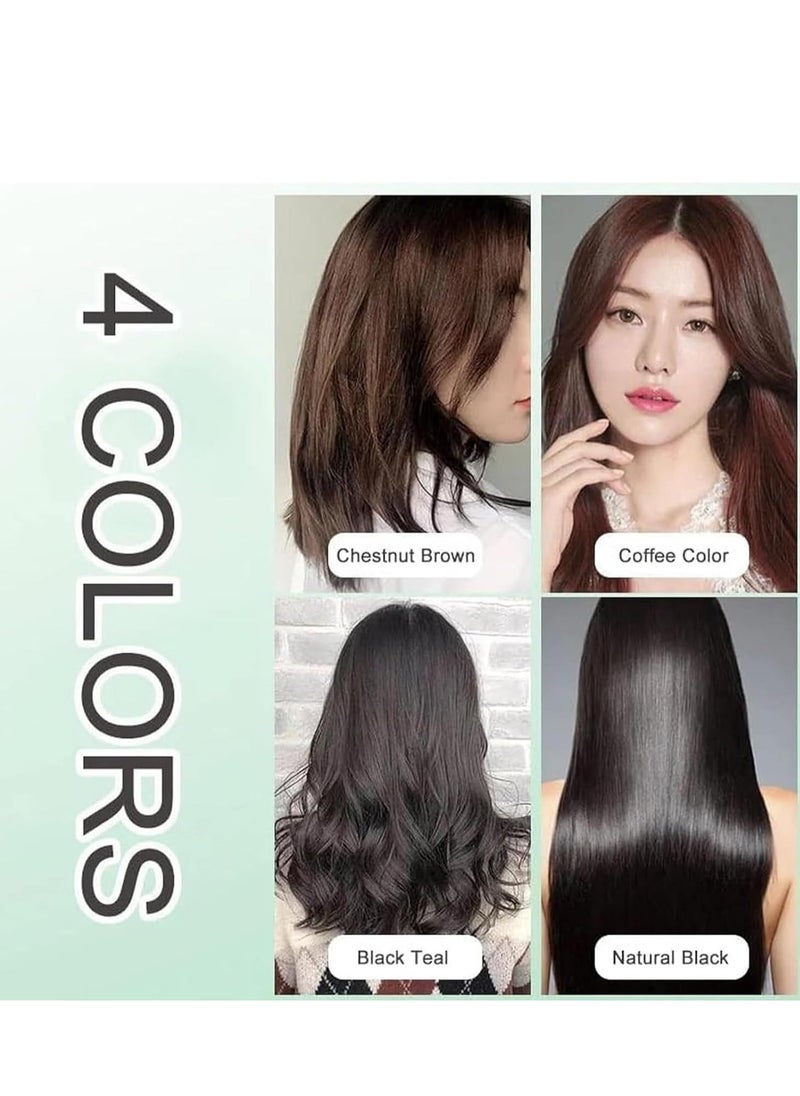 Bubble - Natural Plant Hair Dye, Huang Yi Bubble Plant Hair Dye, Pure Plant Extract for Grey Hair Color Bubble Dye Shampoo, Instant Natural Hair Dye Shampoo, Plant Fruit Hair Dye Cream - Image 1