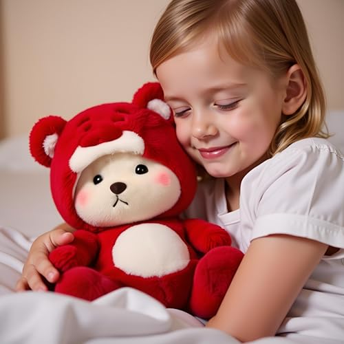 Ryttir 15.7 Inch Chubby Big Bear Stuffed Animal, Adventure Stuffed Teddy Bear Plush Toy, Brave Boy's and Girl's Room Decor, Funny Bears Gift for Kids and Women - Image 5