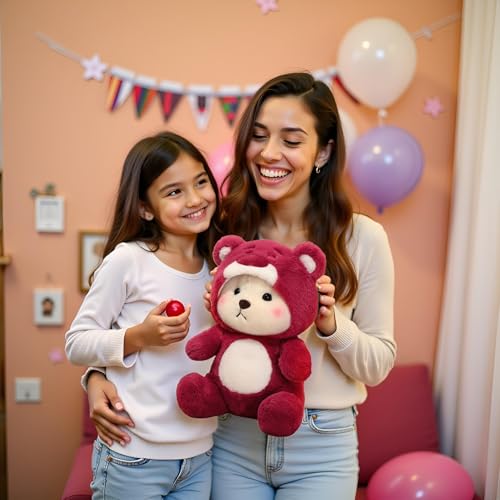 Ryttir 15.7 Inch Chubby Big Bear Stuffed Animal, Adventure Stuffed Teddy Bear Plush Toy, Brave Boy's and Girl's Room Decor, Funny Bears Gift for Kids and Women - Image 4