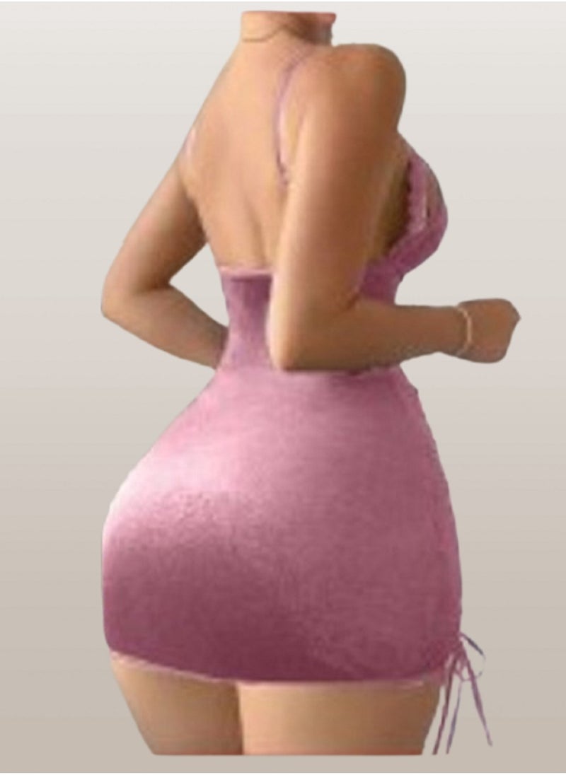 MANIKAN - Modern women's nightgown, tied at the sides, backless, sleeveless - Image 1
