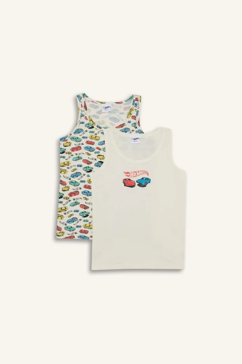 ديفاكتو Boy Hot Wheels 2 Piece Undershirts