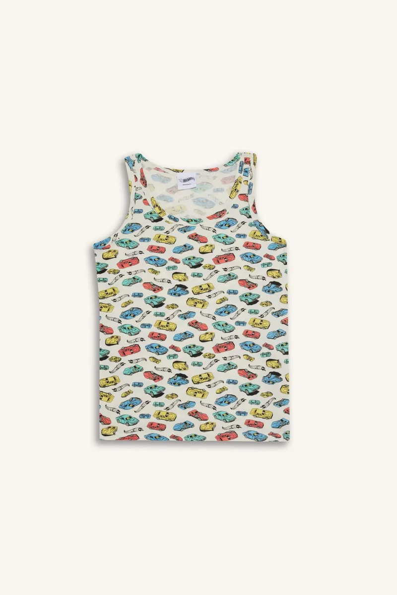 ديفاكتو Boy Hot Wheels 2 Piece Undershirts