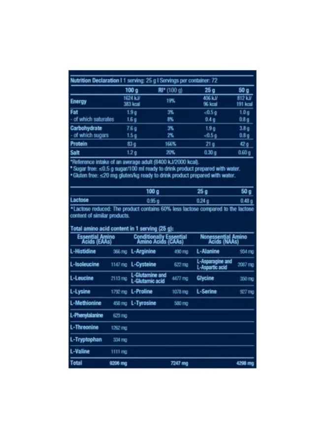 BioTechUSA Iso Whey Zero – Catalan Caramel Cream Flavor, 1816g | High Protein Whey Isolate, Sugar Free & Gluten Free - Image 2