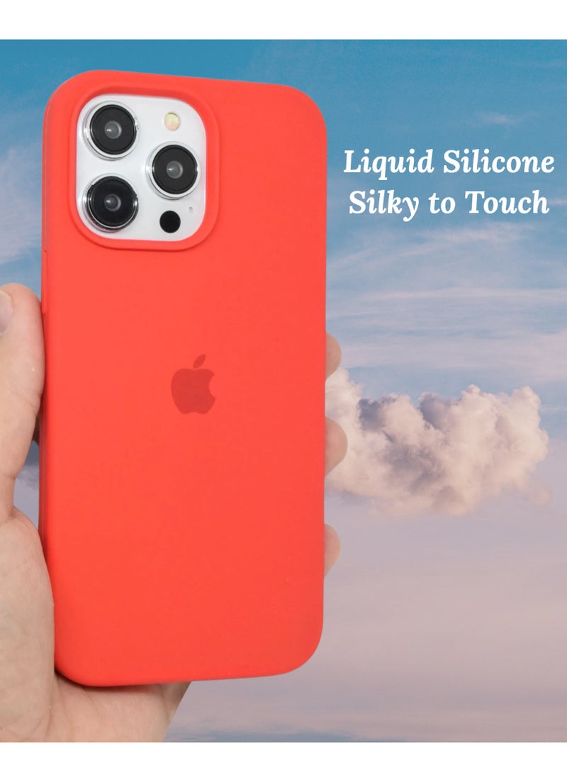 BORTONY - iPhone 13 Pro Max Case Liquid Silicone Anti Scratch Anti Fingerprint Soft Silky Touch Shockproof Protective Cover for Apple iPhone 13 Pro Max - Image 1