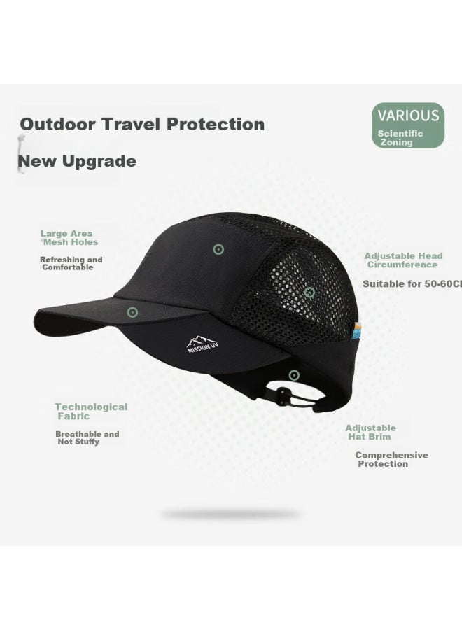 Mission Uv Uni Breathable Quick Dry Sun Protection Baseball Cap Summer Outdoor Sports Running Duck Tongue Cap Sun Hat - Image 3
