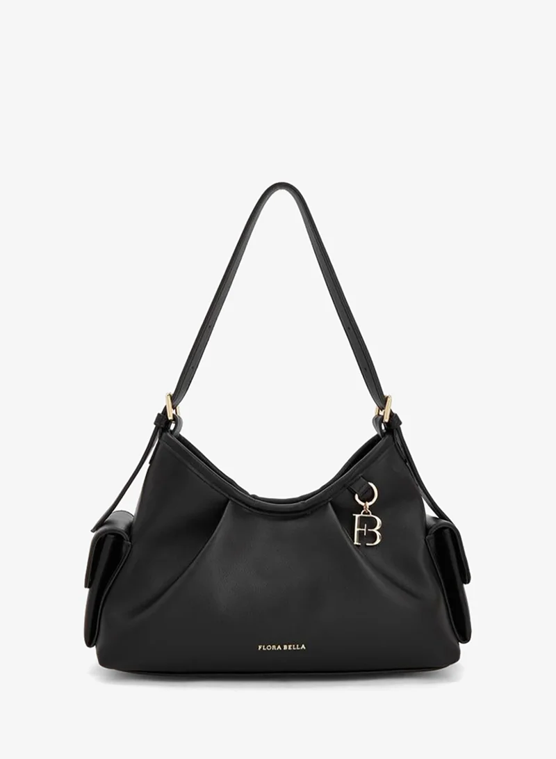 Solid Shoulder Bag With Adjustable Strap