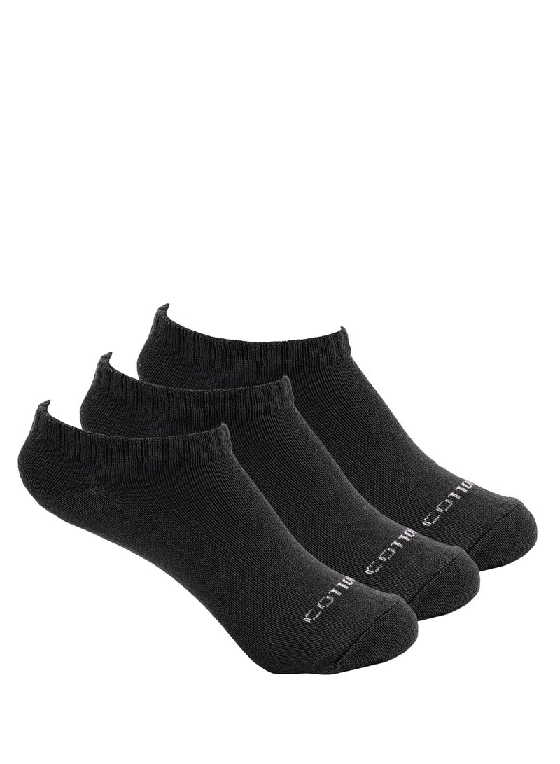 كوتونيل سوكيت اطفال (٣) قطع - اسود - Image 1