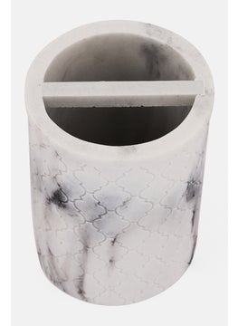 AMG Ceramic Toothbrush Holder, Grey  - Image 3