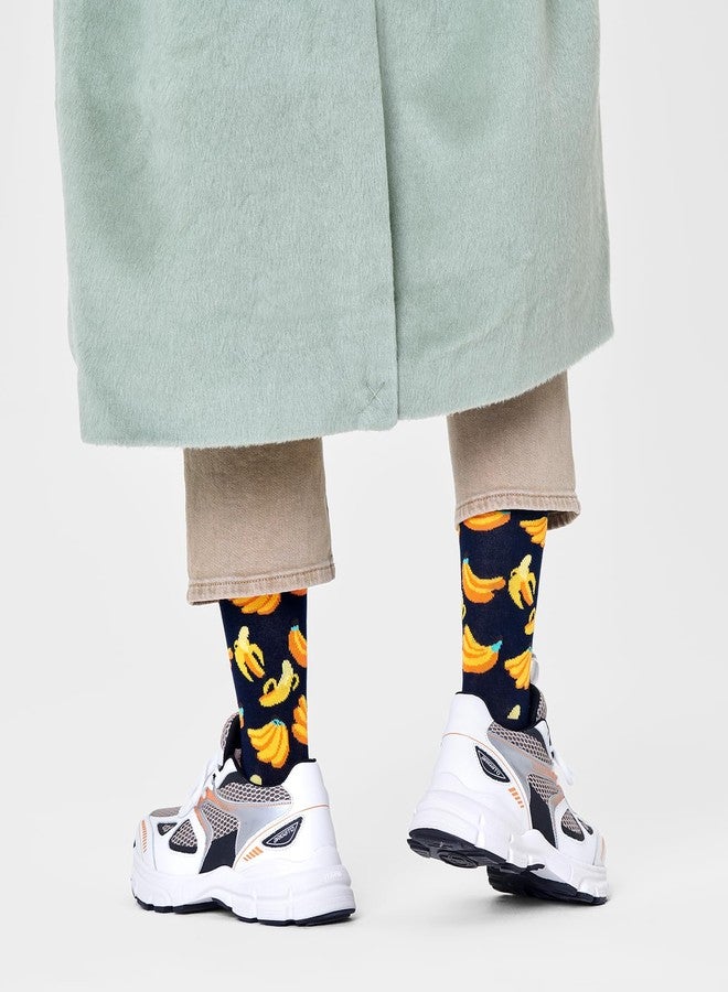 Happy Socks Banana Sock | Unisex Fruitful Mainline Sock| SIZE 41-46 - Image 5