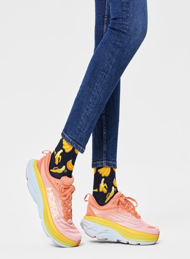 Happy Socks Banana Sock | Unisex Fruitful Mainline Sock| SIZE 41-46 - Image 4