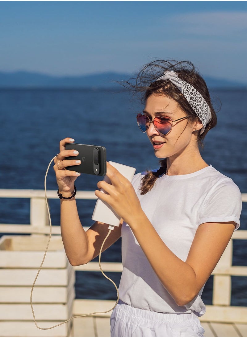 Spigen - GLAStR EZ Fit Optik Google Pixel 9 Camera Lens Protector [2 PACK] Case Friendly - Crystal Clear - Image 1
