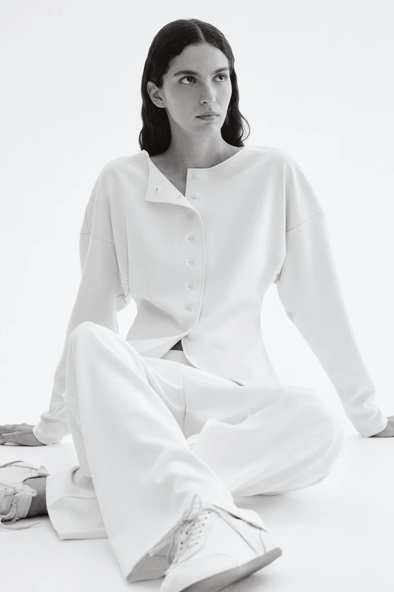 اتش اند ام بنطلون بقصّة مستقيمة