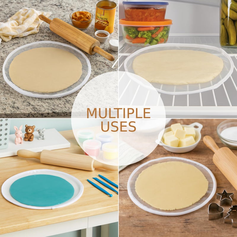 Mrs. Anderson's Baking Easy No-Mess Pie Crust Maker Bag, BPA Free, Rolls 11-Inch Crust For 8 to 9-Inch Pie - Image 2