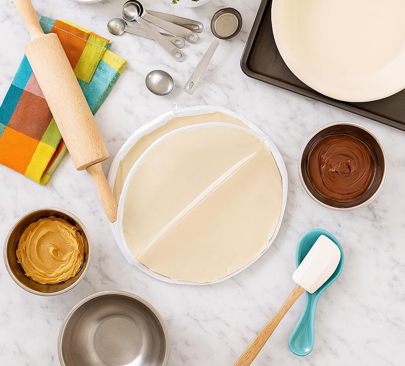 Mrs. Anderson's Baking Easy No-Mess Pie Crust Maker Bag, BPA Free, Rolls 11-Inch Crust For 8 to 9-Inch Pie - Image 5