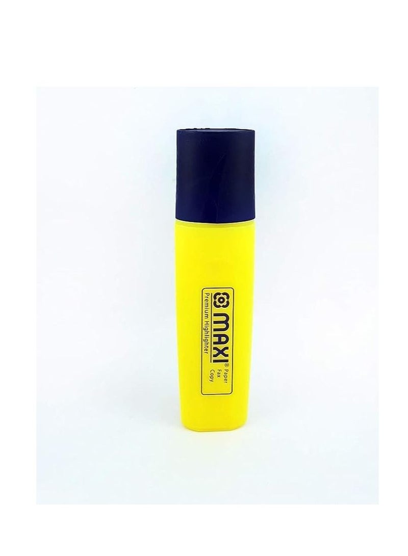 Maxi 10-Piece Highlighter Yellow - Image 2