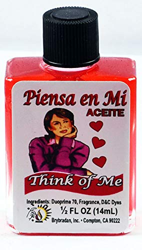 MW 1 PIECE BRYBRADAN THINK OF ME OIL/PIENSA EN MI ACEITE 1/2 FL OZ 14.7ML - Image 3
