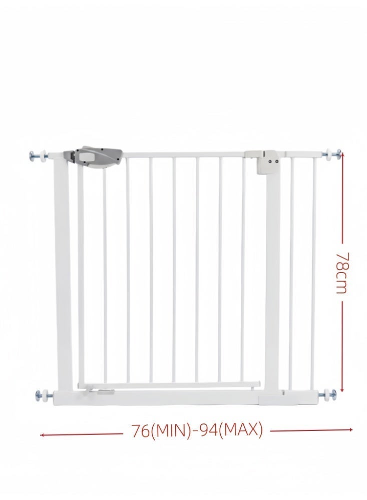 Zanotta Auto Close Baby Safety Gate for Stairs Door Gate,Toddler Safety Essentials for The House Suitable For 76cm- 94cm - Image 5
