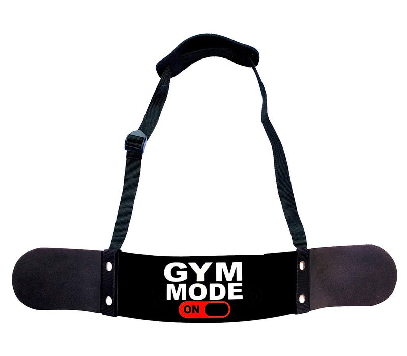 Aprodo New Arm Blaster, Biceps Muscle Workout, Heavy Duty Thick Gauge, Padded, for Men & Women (Gym Mode ON) - Image 1