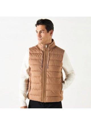 Iconic Quilted Zip Through Gilete with Pockets - pzsku/Z3A48378788925102F9CCZ/45/_/1728454067/36783f88-3569-4938-91dd-769accd3d3b0
