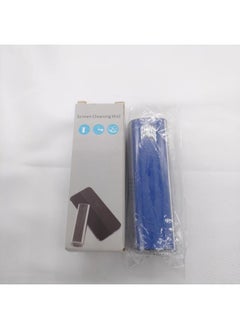 Square Mobile Phone Digital Screen Cleaning Kit Spray Wipe Portable Integrated Computer Spray Cleaner Hot Sale-Color:Ordinary Quality Carton Packing With Pc Transparent Shell (blue)