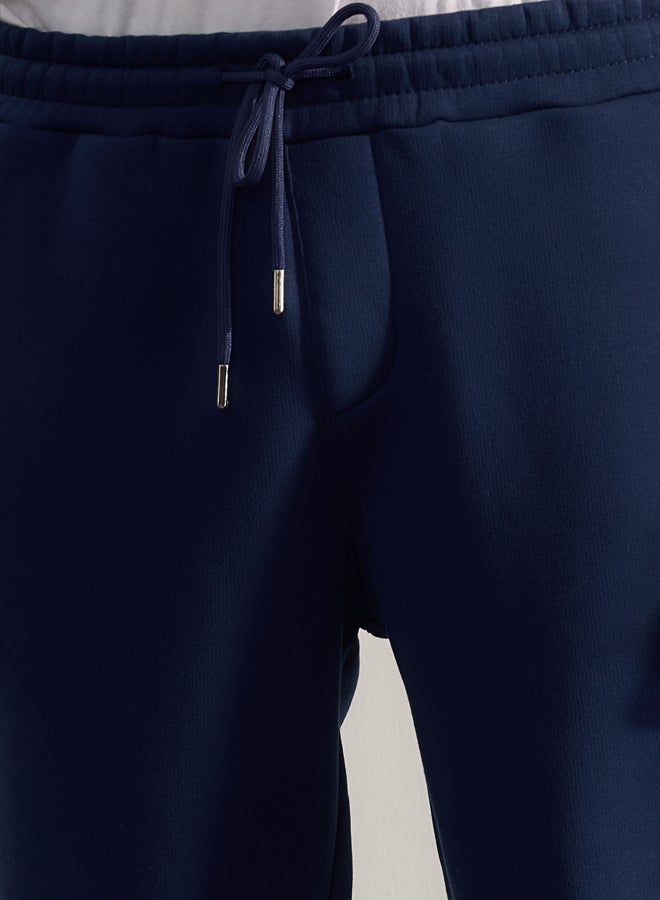 trendyol Indigo Regular/Normal Cut Polar Fleece/Warm Sweatpants TMNAW22EA0346  - Image 4