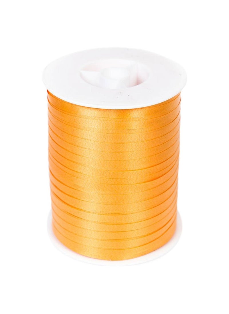 زينة حفلات بلاستيكية من خيوط البالونات البرتقالية 5 مم 500 متر