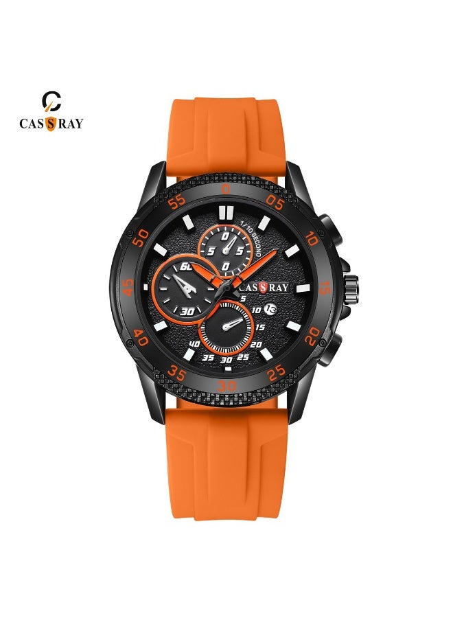 CASSRAY 2025 New Model Watch - Sporty, Fashionable and Cool Men's Watch - Rubber Strap - Image 1