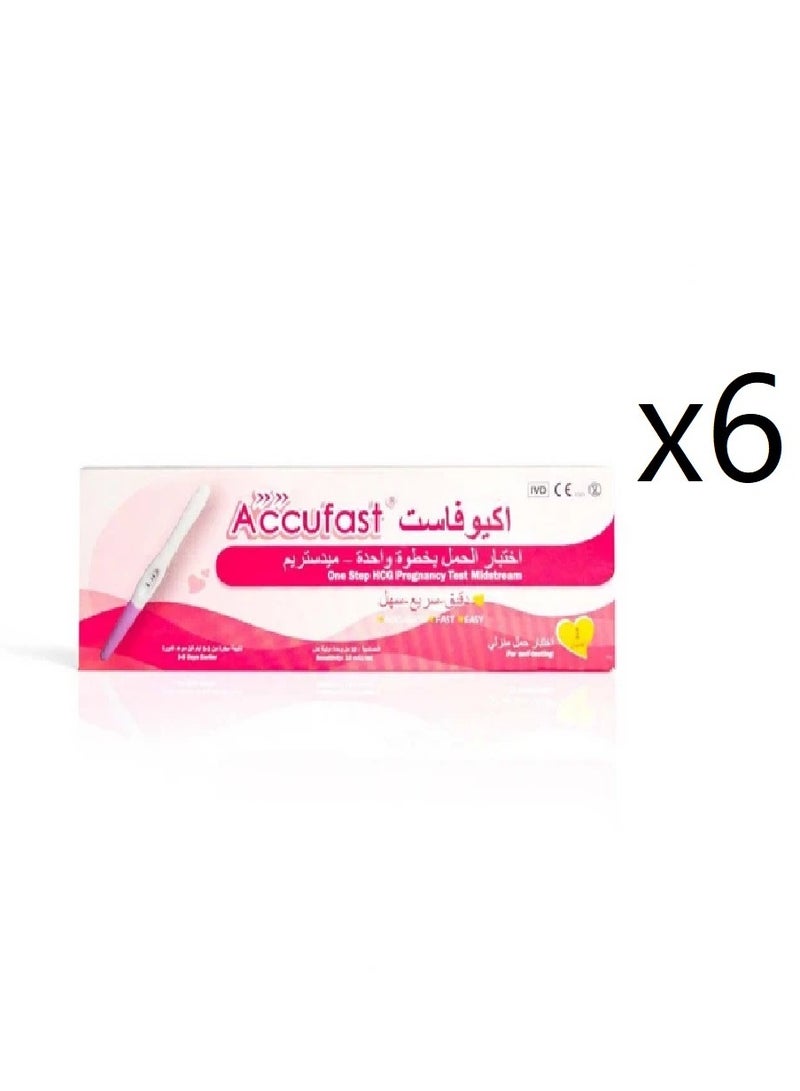 اكيوفاست جهاز اختبار حمل منزلي ميدستريم (M30 A)6قطع