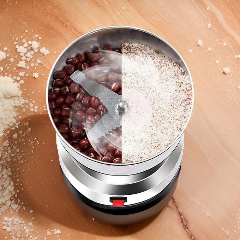 ABUDIT Stainless Steel GrinderSpice Coffee Grinder Dry Masala Grinder Masala Mixer Grinder Mini Mini Masala Grinder Mini Mixer Grinder Spice Grinder Mini - Image 4