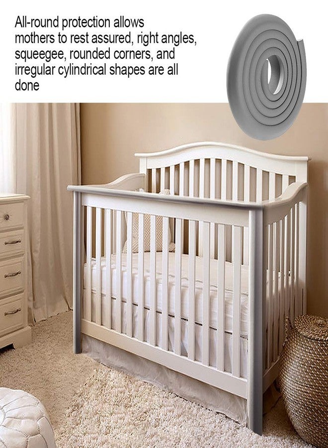 Mockery 2M Baby Safety Table Desk Edge Corner Cushion Guard Strip Softener Bumper Protector, Soft Baby Proofing Corner Guards Edge Protectors Safe Edge Corner Cushion with Corner Cushions (Grey) - Image 5
