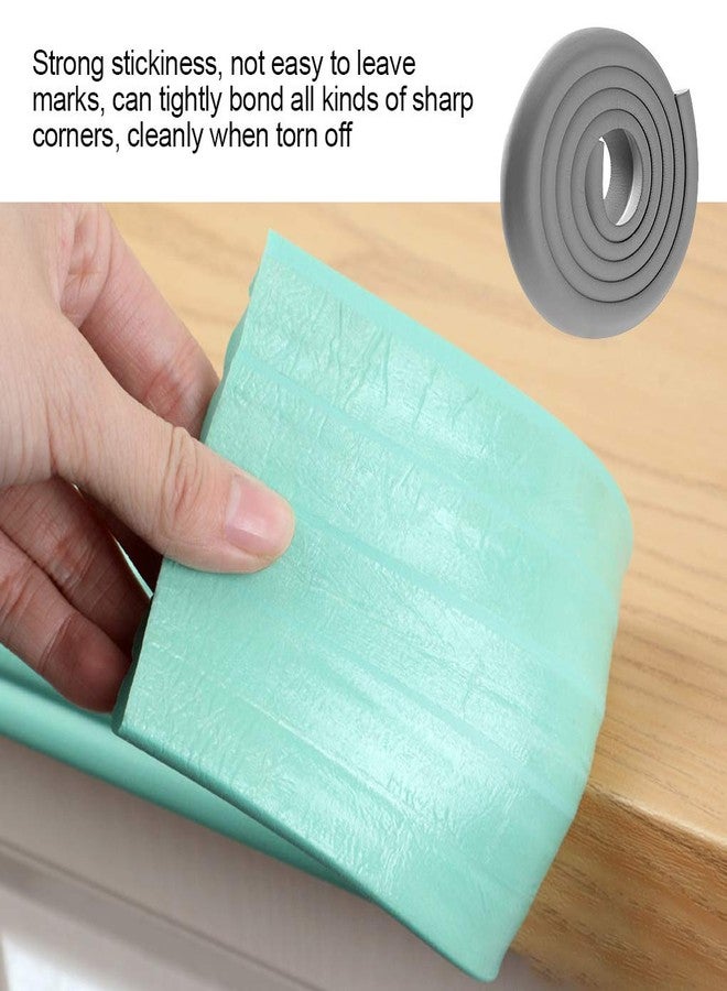 Mockery 2M Baby Safety Table Desk Edge Corner Cushion Guard Strip Softener Bumper Protector, Soft Baby Proofing Corner Guards Edge Protectors Safe Edge Corner Cushion with Corner Cushions (Grey) - Image 3