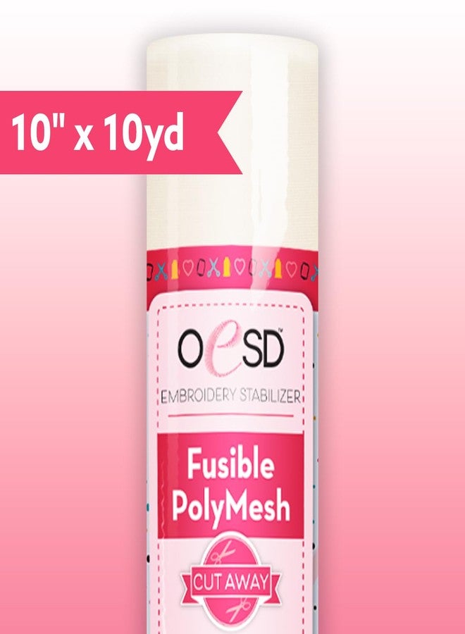 OESD Fusible Polymesh Cut Away Embroidery Stabilizer 10" x 10 Yd Roll - Image 2