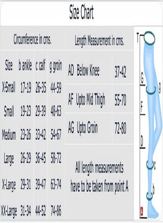 KUDIZE Compression Below Knee for Knee pain relief Knee, Calf & Knee support. (XL) - Image 5