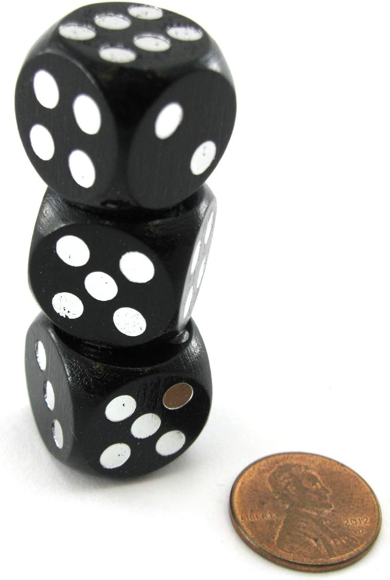 Koplow Games Character Builder Loaded Dice - Set of 3 Black Dice - Image 3