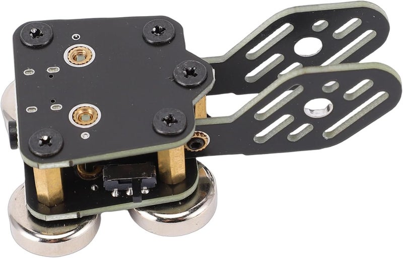 Focket CW Key, Strong Magnetic Base Double Paddle Morse Code Key, Portable PCB Material with 3.5mm Jack Type C Port for Smartphone Computer Ham Radio - Image 3