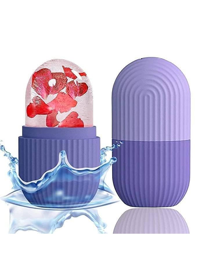 Prostuff.in Prostuffin Cool Gel Full Face Mask Summer Ice Cooling Sleeping Mask With Eye Mask For Eye Patches Remove Dark Circles Fatigue Cool Eyes Patch Pads Eye Care Get Face Roller Free Green Color  - Image 5