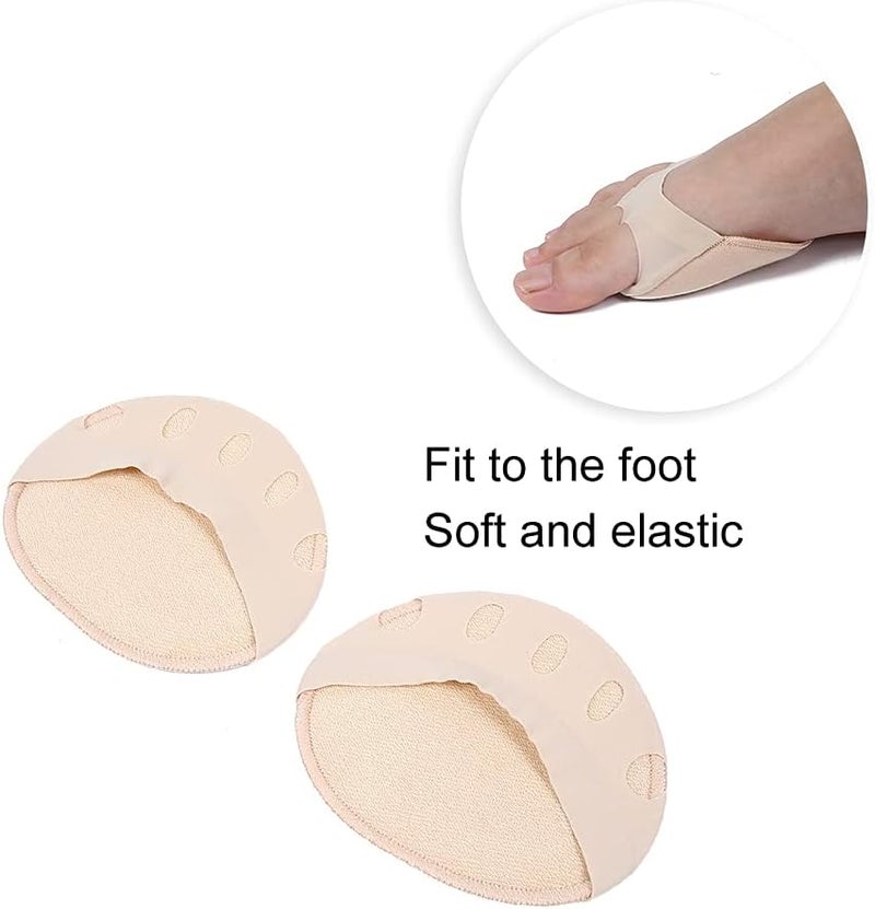 klarako Metatarsal Pads, 2 Pairs Toe Separator High-Heeled Shoes Breathable Forefoot Pad Stress Pain Relief Forefoot Patch Fit for Heels & Shoes Shoes(color) - Image 4