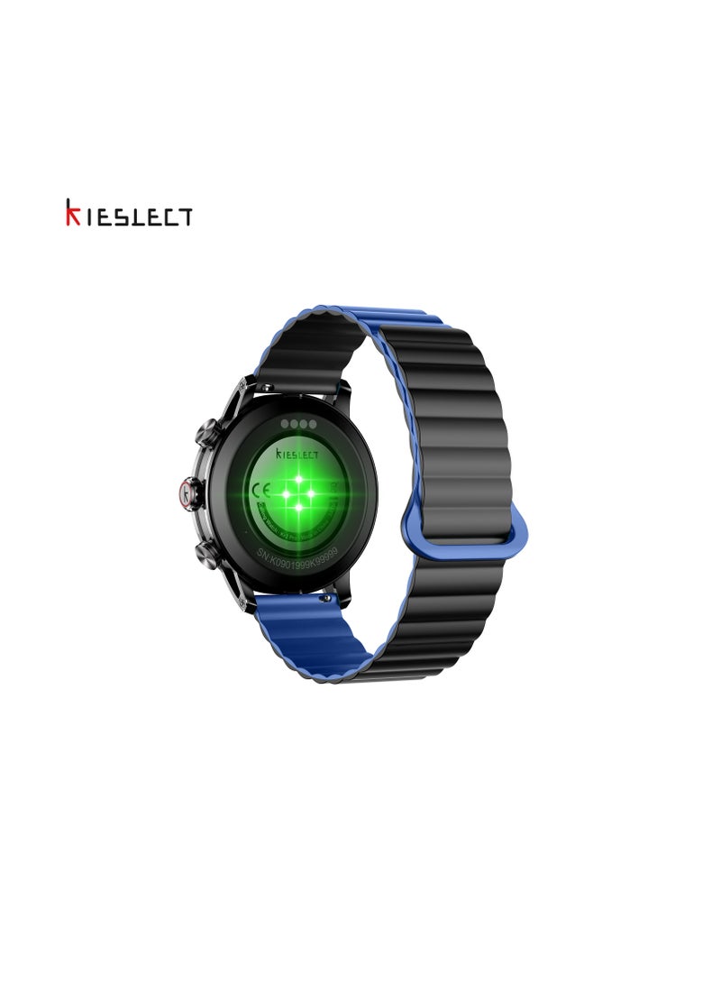 كيسلكت ساعة ذكية KR2 PRO مع شاشة AMOLED مقاس 1.58 بوصة مع سطوع 1000 شمعة في المتر المربع مع حزام مغناطيسي - رمادي حديدي - Image 5