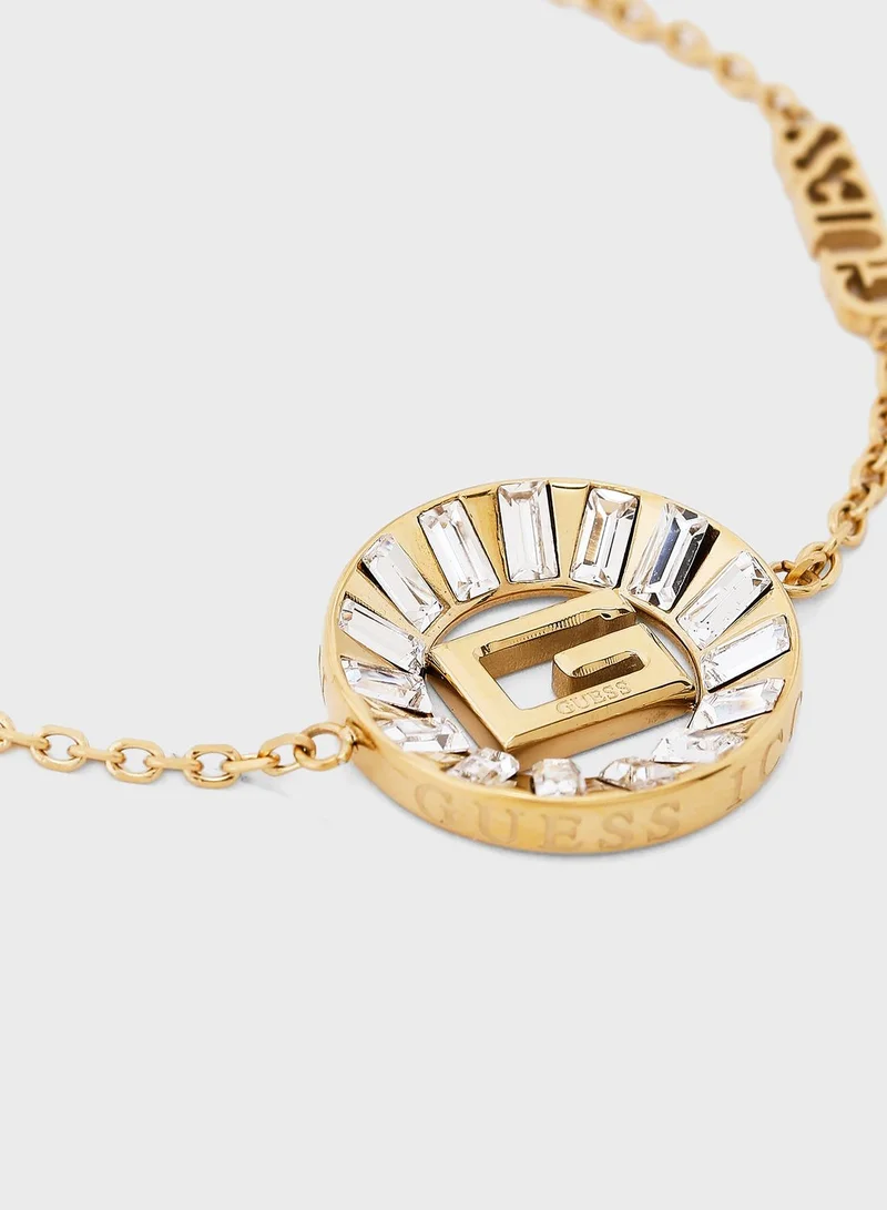 GUESS Baguette Coin Bracelet