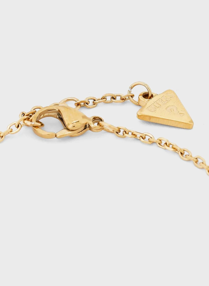 GUESS Baguette Coin Bracelet