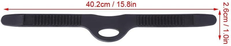 woobles Fin Straps, Adjustable Rubber Fin Flippers Strap Swimming Scuba Diving Dive Accessories - Image 2