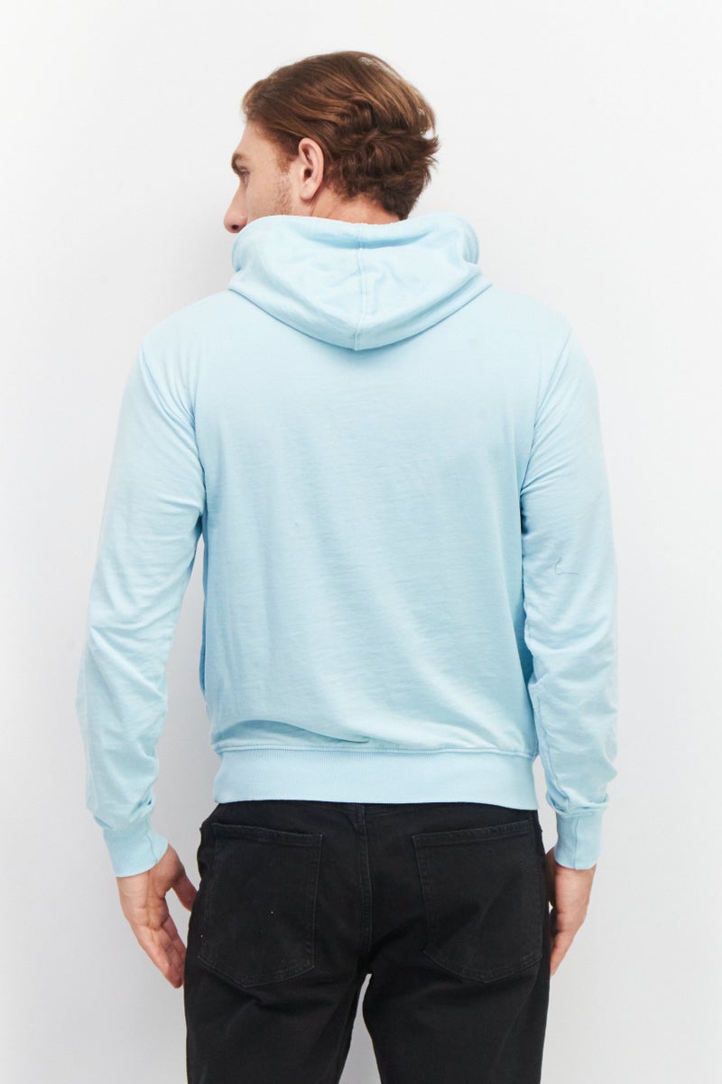 Sovereign Code هودي رجالي بسحاب عادي، تركواز - Image 3