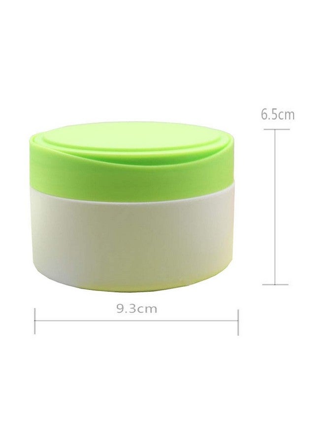 SYBL 1PC Empty Refillable Green Plastic Baby Skin Care Baby Bath Puff Container Kit Talcum Powder Case Storage Make-up Loose Box Holder Jars with Fluff and Sifter for Home and Travel - Image 3