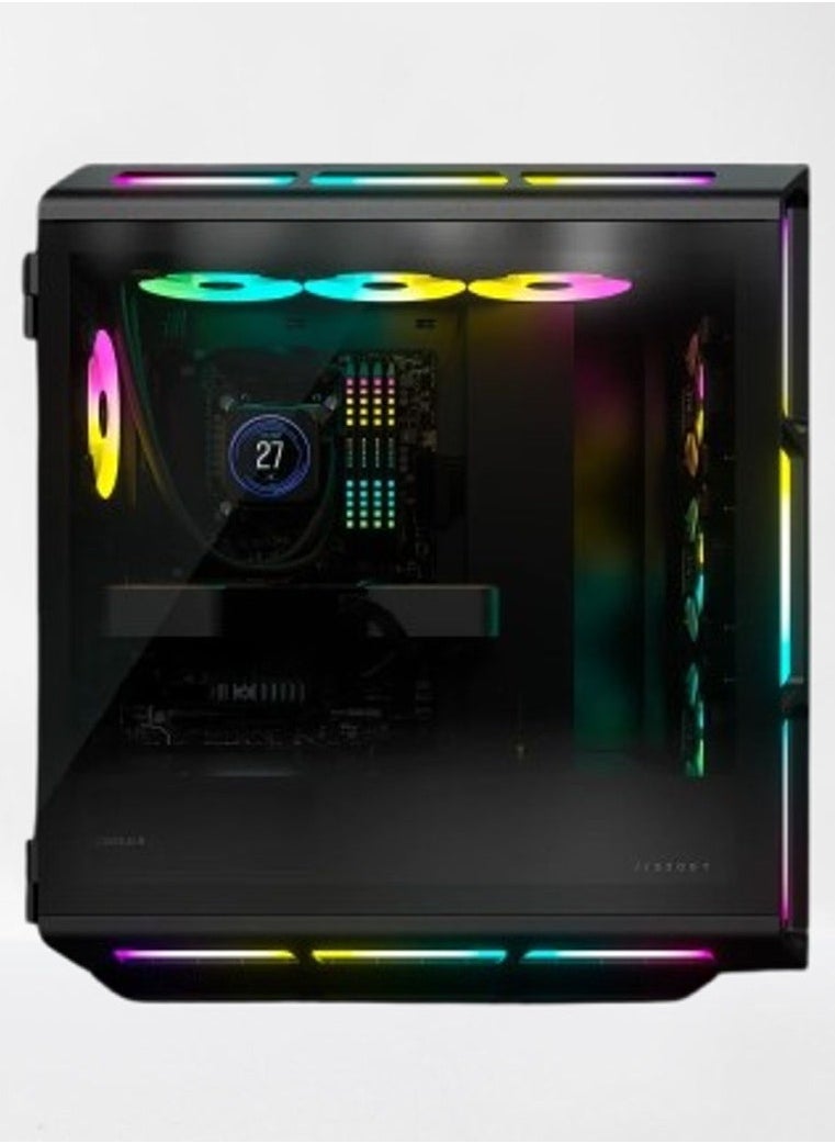 NANOTECH - كمبيوتر ألعاب نانوتك - معالج Intel Corei5 12400F، RTX 4070 12GB، ذاكرة وصول عشوائي 32GB 3600 DDR4، SSD 2TB، مبرد AIO، نظام التشغيل Windows 11 - Image 1