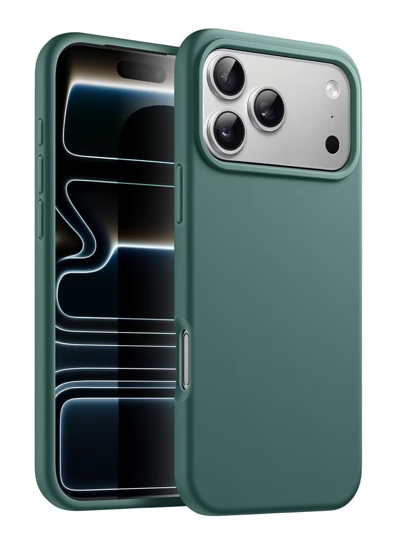 TIGER Premium iPhone 17 Pro Case Soft Silicone Full Body Protective Cover – Ultra Slim, Anti-Scratch, Shockproof, Lightweight, Durable Phone Case for iPhone 17 Pro – Full Edge Protection, Easy Grip, Perfect Fit, Scratch Resistant Shield - Image 1