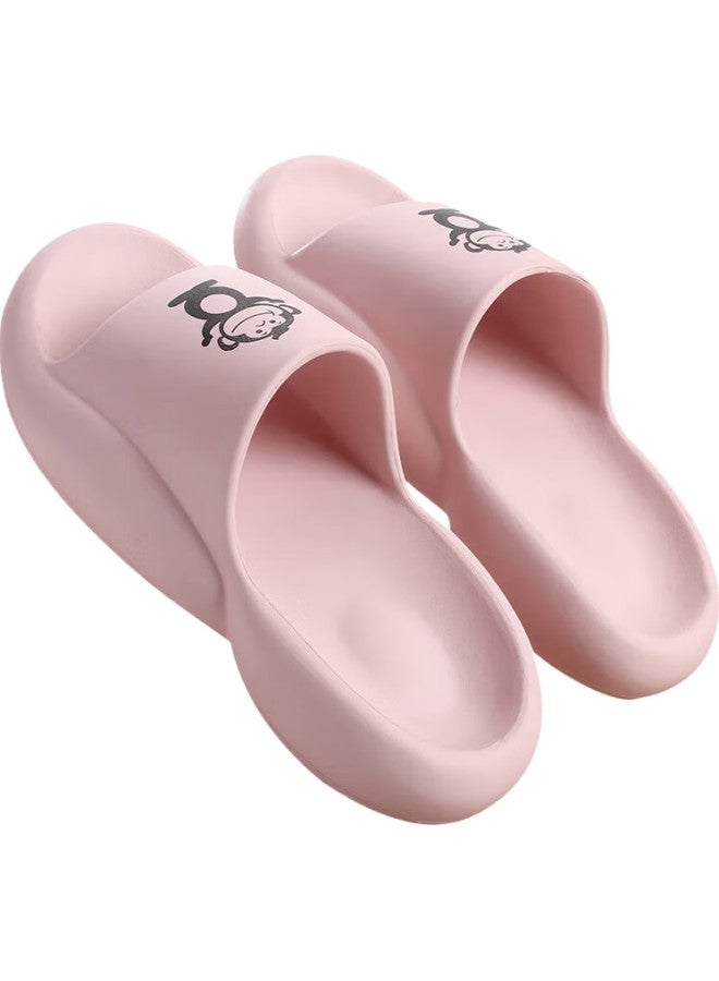 Baihou Summer Cute Women'S Slippers, Comfortable Thick-Soled Indoor Sandals, 003 Light Purple Pink, Size 36-37 - Image 2