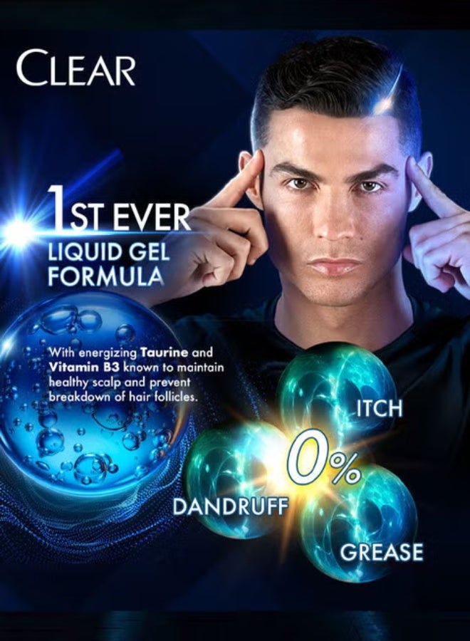 Clear Anti-Dandruff Shampoo Shower Fresh for Men - 200 ml - Image 3