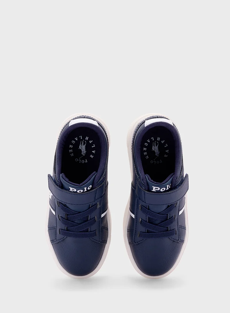 بولو رالف لورين Kids Frazier Ps Low Top Sneakers