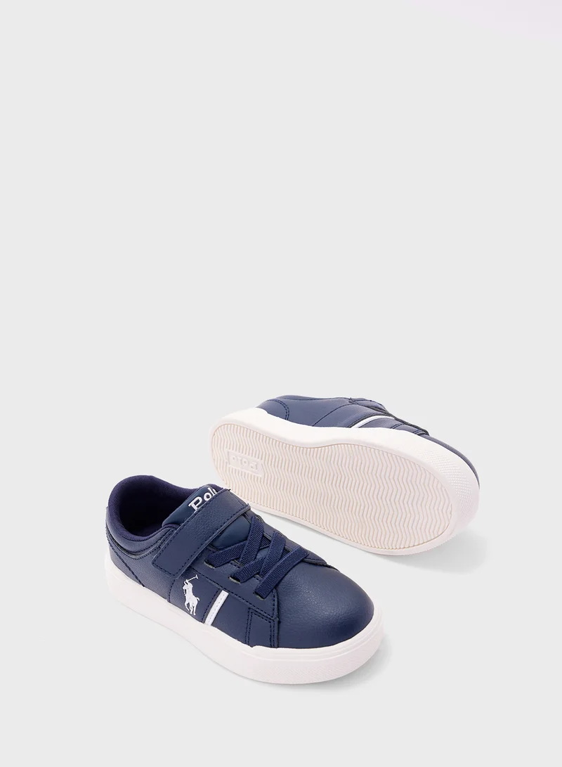 بولو رالف لورين Kids Frazier Ps Low Top Sneakers