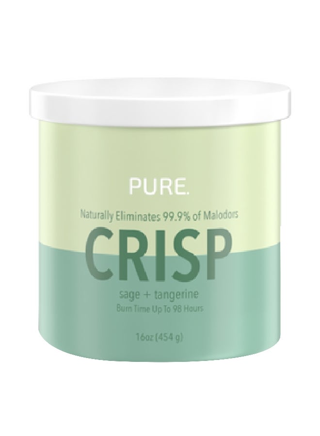 كاندل-لايت بيور شمعة برطمان فتلتين برائحة المريمية المنعشة واليوسفي 16 أونصة 46291664